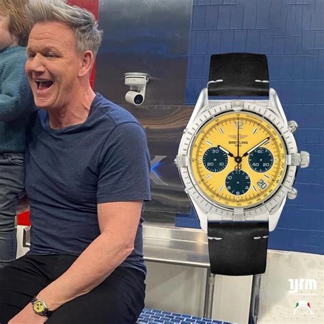 yellow breitling gordon ramsay